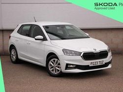 Moon white metallic Used 2023 Skoda Fabia Comfort Hatchback | £13,195 (Good price)