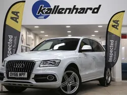 White Used 2016 Audi Q5 S-line plus SUV | £18,250 (A bit pricey)