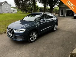 Blue Used 2016 Audi Q3 S-Line SUV | £10,999 (Fair price)