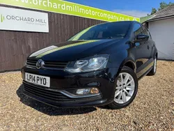 Black Used 2014 VW Polo SE Hatchback | £7,295 (Fair price)