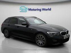 Black Used 2021 BMW 320 M Sport Estate | £23,600 (Fair price)