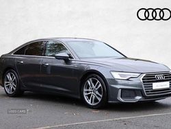 Grey Used 2022 Audi A6 S-Line Sedan | £25,990 (Fair price)