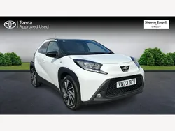 White Used 2023 Toyota Aygo Hatchback | £13,379 (Fair price)