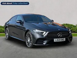 Grey Used 2021 Mercedes CLS400 AMG line Coupe | £35,299 (Fair price)