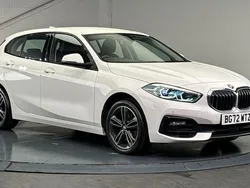 White Used 2022 BMW 118 Sport Line Hatchback | £18,250 (Good price)