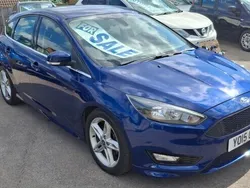 Blue Used 2015 Ford Focus Zetec Hatchback | £6,695 (Fair price)