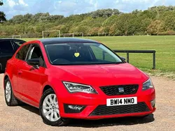Red Used 2014 Seat Leon FR Hatchback | £7,493 (Fair price)
