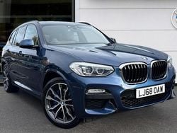 Blue Used 2019 BMW X3 M Sport SUV | £21,811 (Fair price)