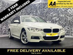 White Used 2018 BMW 320 M Sport Estate | £15,495 (Good price)