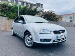Silver Used 2007 Ford Focus Ghia Hatchback | £2,995 (A bit pricey)