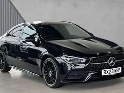 Black Used 2023 Mercedes CLA220 AMG Line Premium Plus Sedan | £30,241 (Fair price)