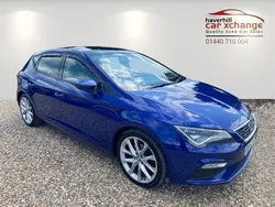 Blue Used 2017 Seat Leon FR Hatchback | £9,695 (Fair price)