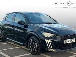 Black New 2025 Peugeot 208 GT Hatchback | £21,890 (Fair price)