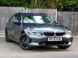 Grey Used 2020 BMW 330e Sport Line Estate | £20,250 (Fair price)