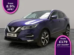 Blue Used 2019 Nissan Qashqai S SUV | £13,137 (Fair price)