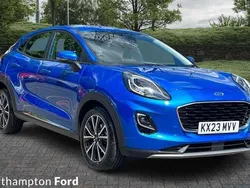 Blue Used 2023 Ford Puma Titanium Hatchback | £15,895 (Good price)