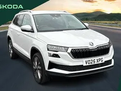 White Used 2025 Skoda Karoq SE L SUV | £28,225 (A bit pricey)