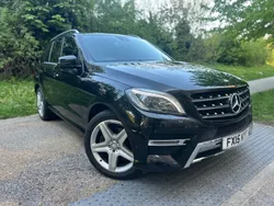 Black Used 2015 Mercedes ML250 AMG line SUV | £13,999 (Good price)