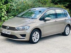 Gold Used 2017 VW Golf Sportsvan SE MPV | £8,650 (Good price)