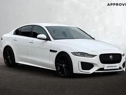 Fuji white Used 2020 Jaguar XE R-Dynamic Sedan | £17,595 (Fair price)