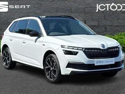 White Used 2023 Skoda Kamiq Monte Carlo SUV | £19,404 (A bit pricey)