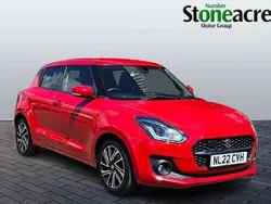 Red Used 2022 Suzuki Swift SZ5 Hatchback | £12,000 (Fair price)