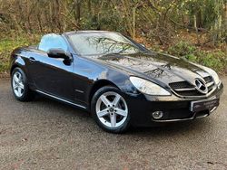 Black Used 2008 Mercedes SLK200 Cabriolet | £4,495 (Fair price)