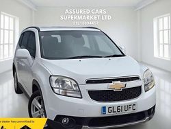 White Used 2012 Chevrolet Orlando LTZ MPV | £3,485 (A bit pricey)