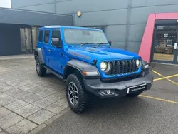 Blue New 2024 Jeep Wrangler Rubicon SUV | £58,995 (A bit pricey)