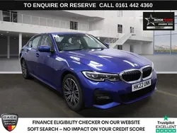 Blue Used 2022 BMW 330e M Sport Sedan | £19,770 (Fair price)