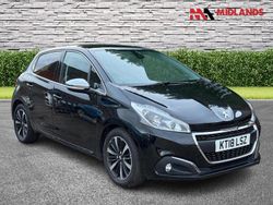 Black Used 2018 Peugeot 208 Allure Premium Hatchback | £6,500 (Good price)