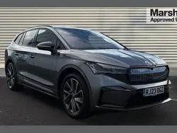 Graphite grey metallic Used 2023 Skoda Enyaq iV SportlinePlus SUV | £26,290 (Fair price)