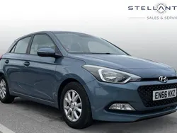 Blue Used 2017 Hyundai i20 SE Hatchback | £7,049 (Fair price)