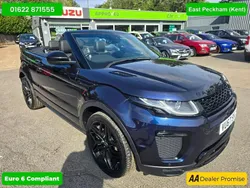 Blue Used 2017 Land Rover Range Rover evoque HSE Dynamic Cabriolet | £17,499 (Fair price)