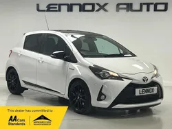 White Used 2020 Toyota Yaris Hybrid Sport Hatchback | £13,990 (Good price)