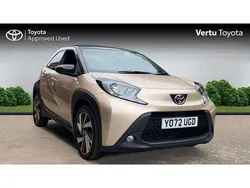 Beige Used 2022 Toyota Aygo Hatchback | £12,078 (Fair price)
