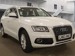 Ibis white Used 2014 Audi Q5 Black Edition SUV | £9,975 (Fair price)