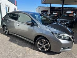Metallic grey Used 2021 Nissan Leaf N-Connecta Hatchback | £8,995 (Fair price)