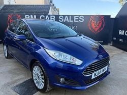 Blue Used 2014 Ford Fiesta Titanium Hatchback | £8,395 (A bit pricey)
