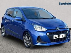 Blue Used 2018 Hyundai i10 Premium SE Hatchback | £9,216 (Fair price)