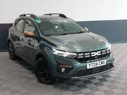 Green Used 2024 Dacia Sandero Extreme Hatchback | £15,298 (Fair price)