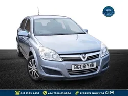 Silver Used 2008 Vauxhall Astra Hatchback | £3,485 (Fair price)