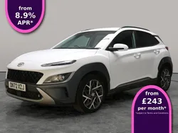 White Used 2022 Hyundai Kona Premium SUV | £17,589 (Fair price)