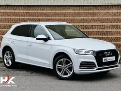 White Used 2019 Audi Q5 S-Line SUV | £19,995 (Super price)