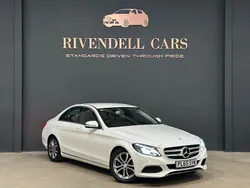 White Used 2015 Mercedes C220 Sedan | £10,480 (Fair price)