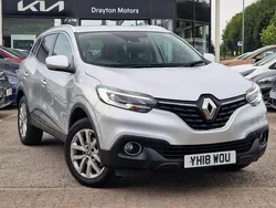 Silver Used 2018 Renault Kadjar Dynamique SUV | £9,990 (Good price)