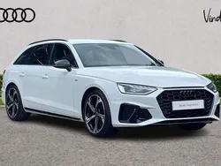 White Used 2023 Audi A4 Black Edition Estate | £28,573 (Fair price)