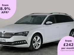 White Used 2021 Skoda Superb SE L Estate | £16,152 (Good price)