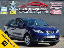 Blue Used 2016 Nissan Qashqai Acenta SUV | £6,595 (Good price)