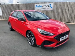 Red Used 2021 Hyundai i30 N Line Hatchback | £14,750 (Fair price)